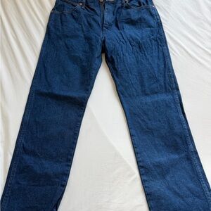 Wrangler Women's Straight Leg Blue Jeans